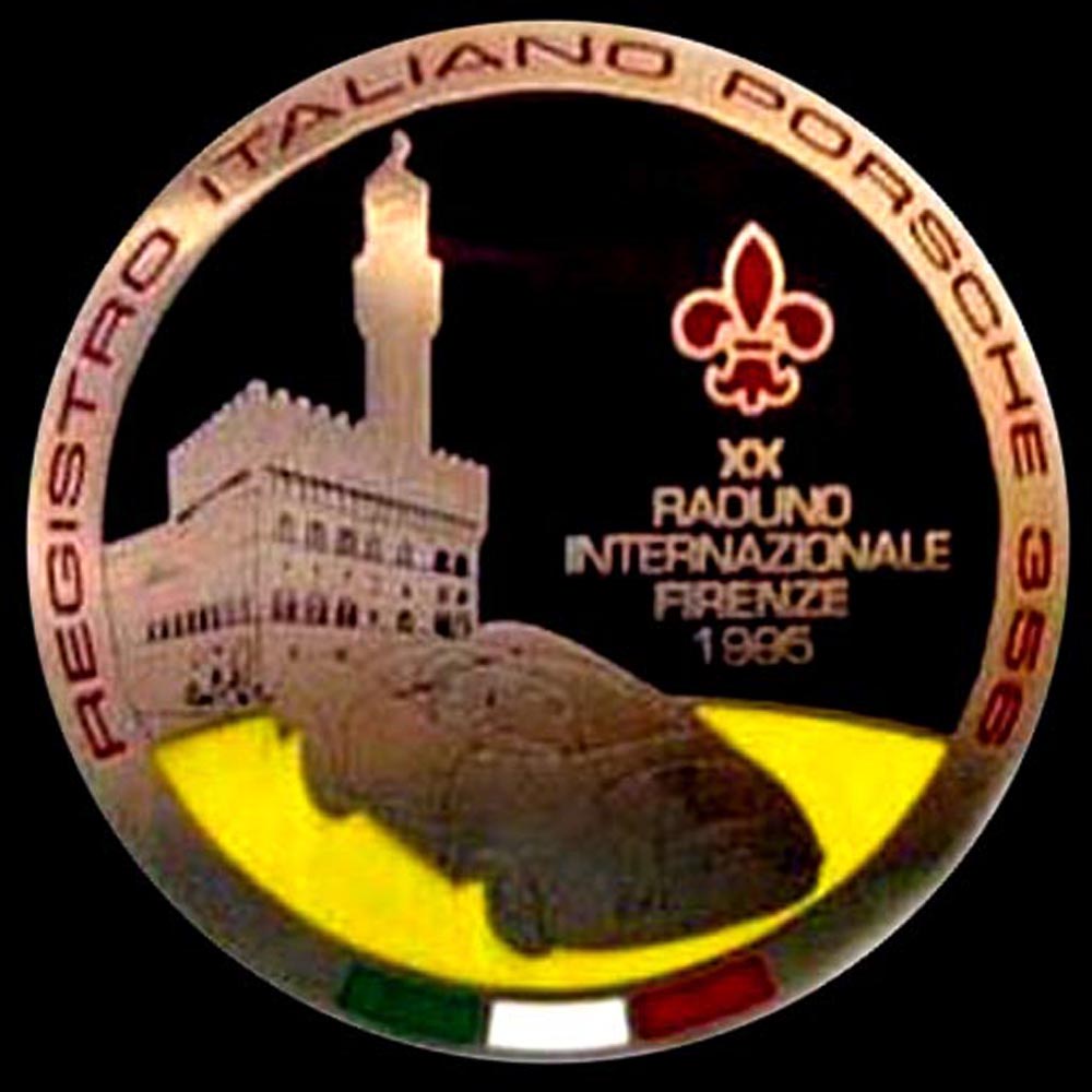 Porsche Italian Register  car badge