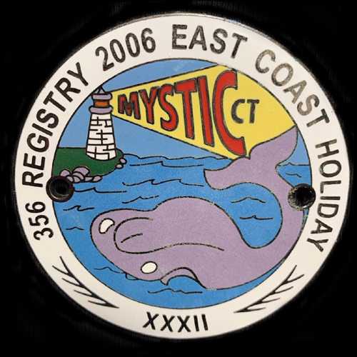 Porsche 356 Registry East Coast Holiday car badge