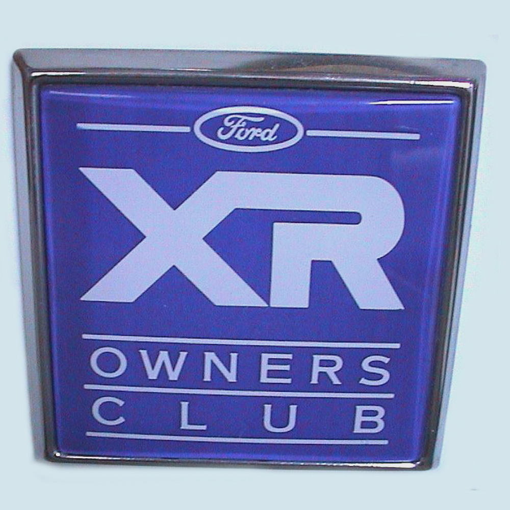 Ford XR Owners Club car badge