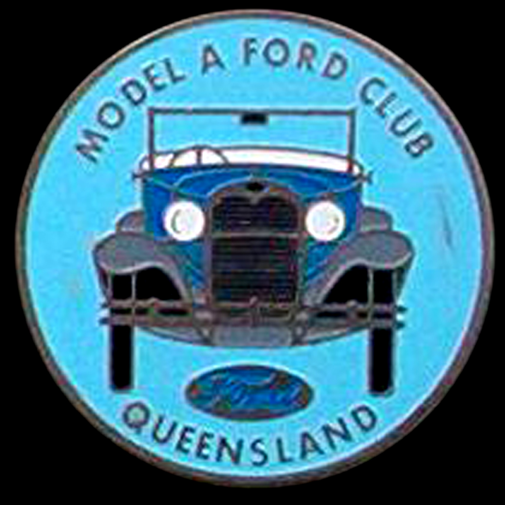 Model A Ford Club of Queensland car badge