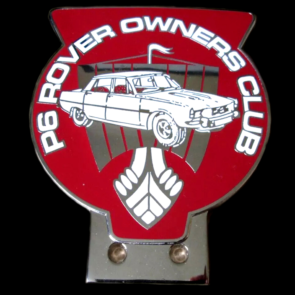 P6 Rover Owners Club car badge