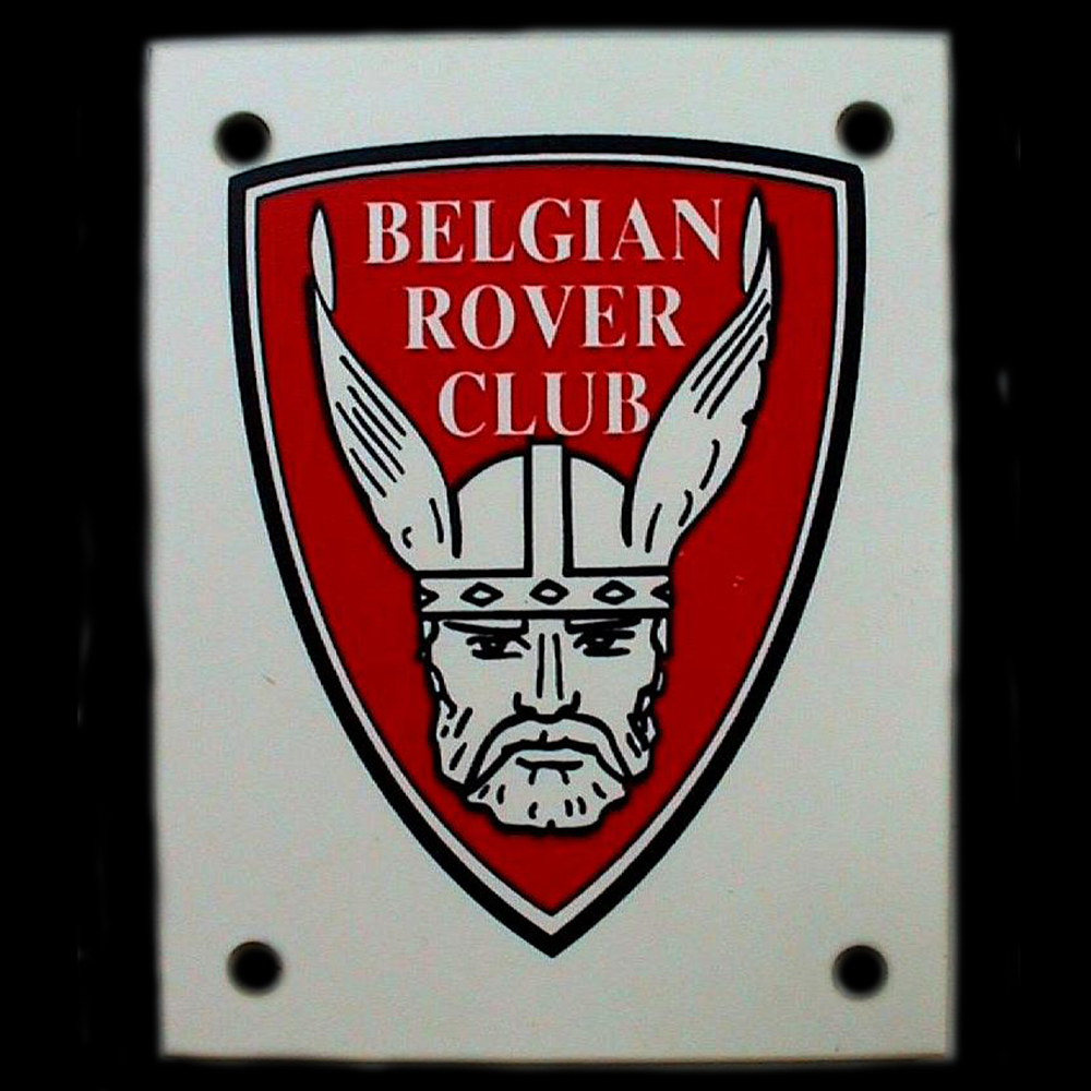 Belgian Rover Club car badge