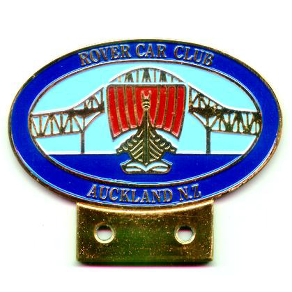 Rover Car Club Auckland car badge