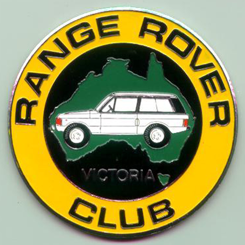 Range Rover Club car badge