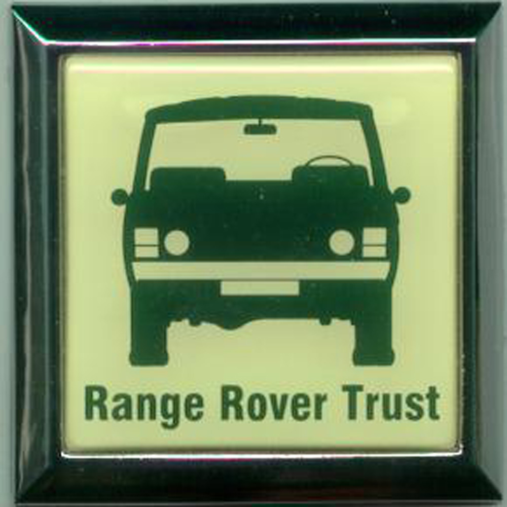 Range Rover Trust Nederlands  car badge