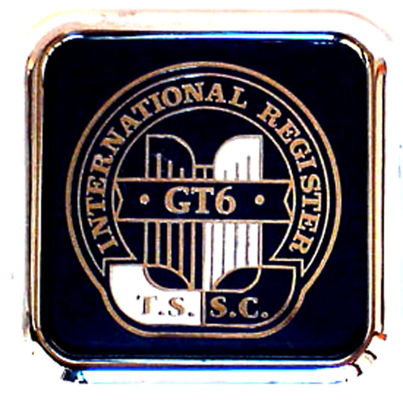 Triumph GT6 TInternational Register car badge