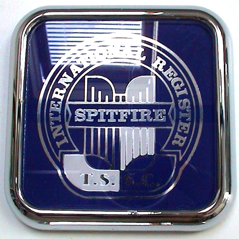  International Register Spitfire car badge