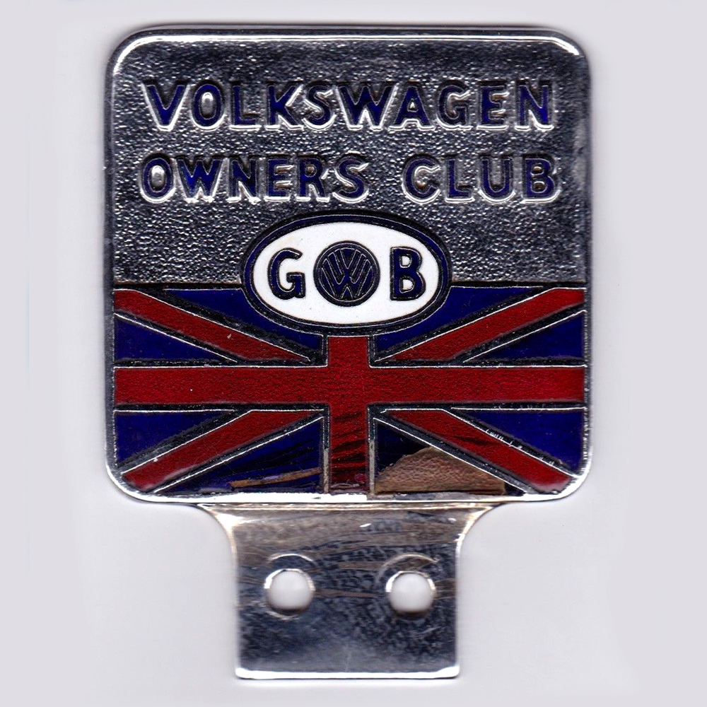 Volkswagen Owners Club of Great Britain car badge