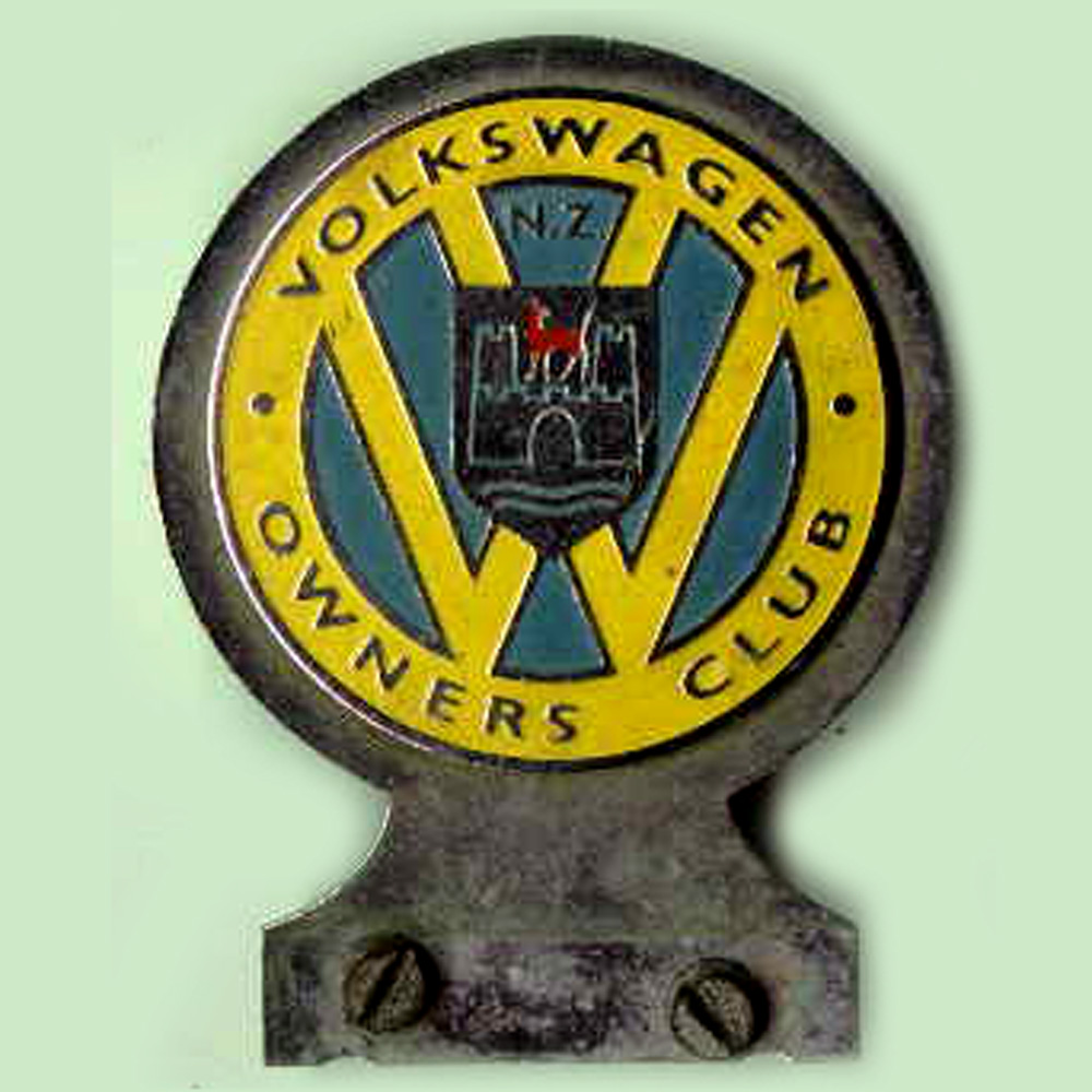Volkswagen Owners Club of New Zealand car badge