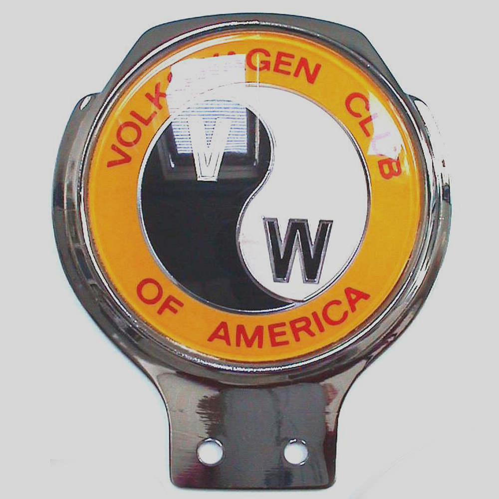 Volkswagen Club of America car badge