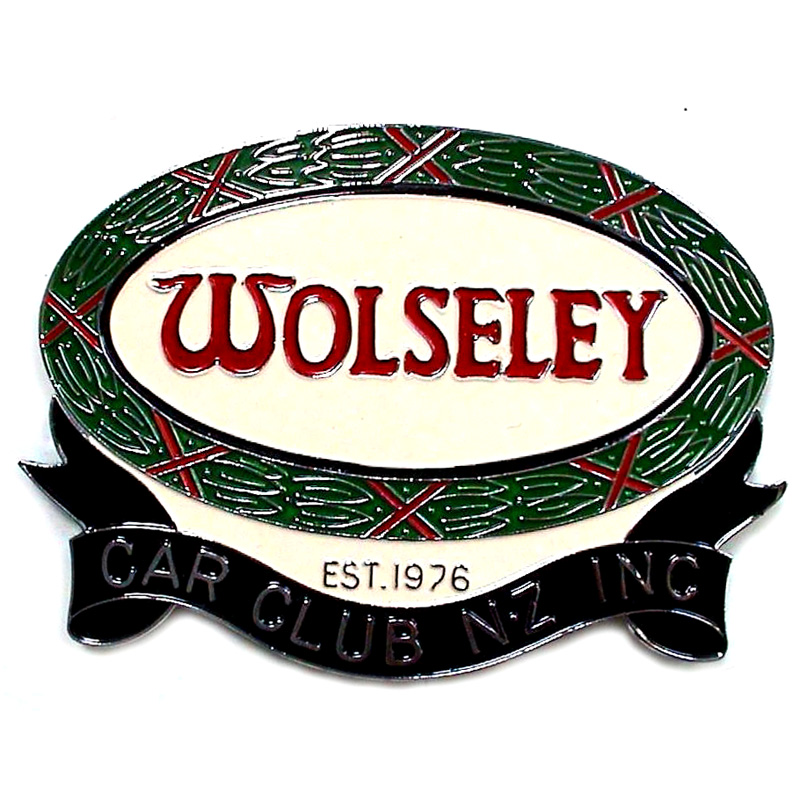 Wolseley Car Club of New Zealand pin badge