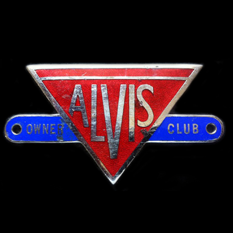 Alvis Owners Club car badge