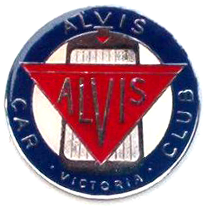 Alvis Car Club Victoria car badge