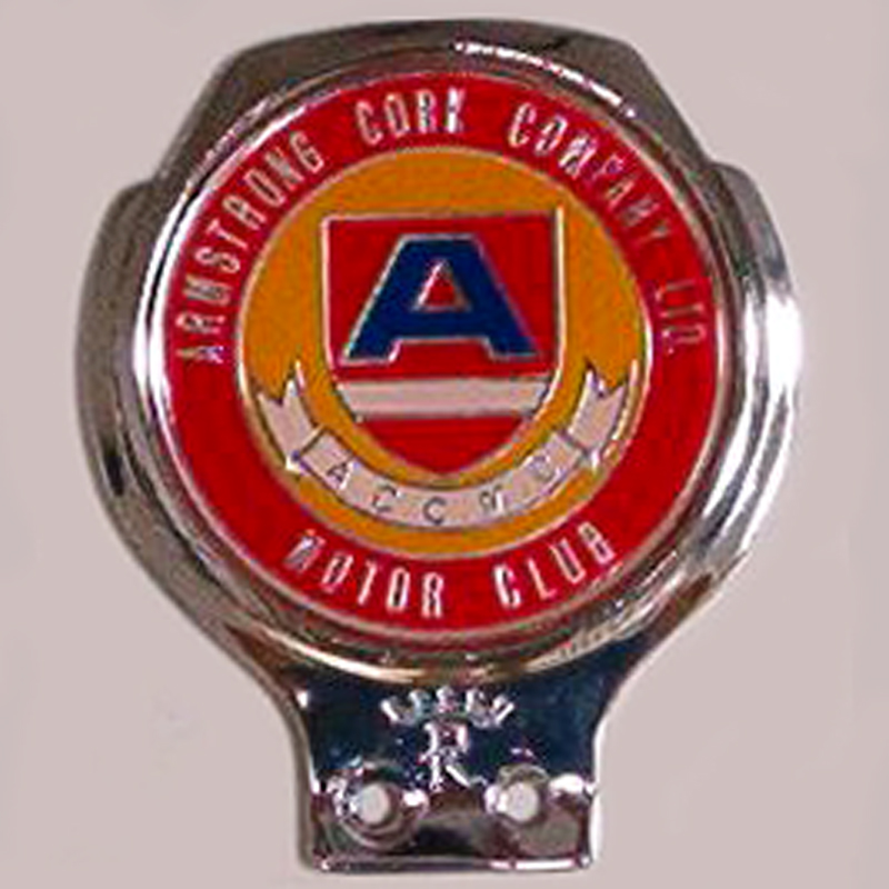 Armstrong Cobi Company Ltd Motor Club car badge