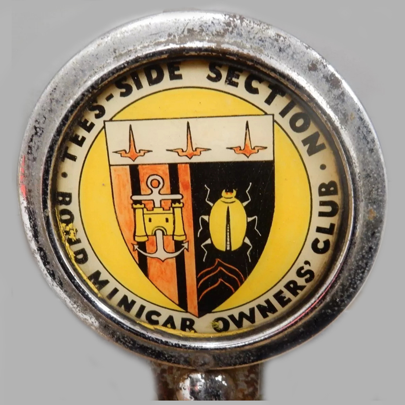 Bond Minicar  Owners Club car badge