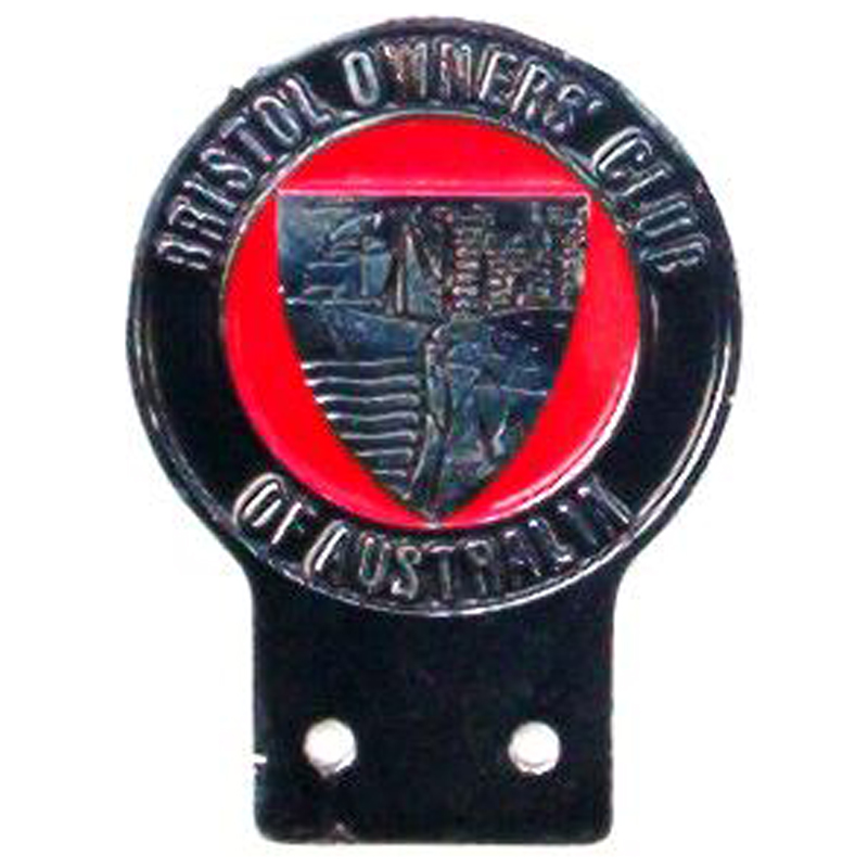 Bristol Owners Club of Australia car badge