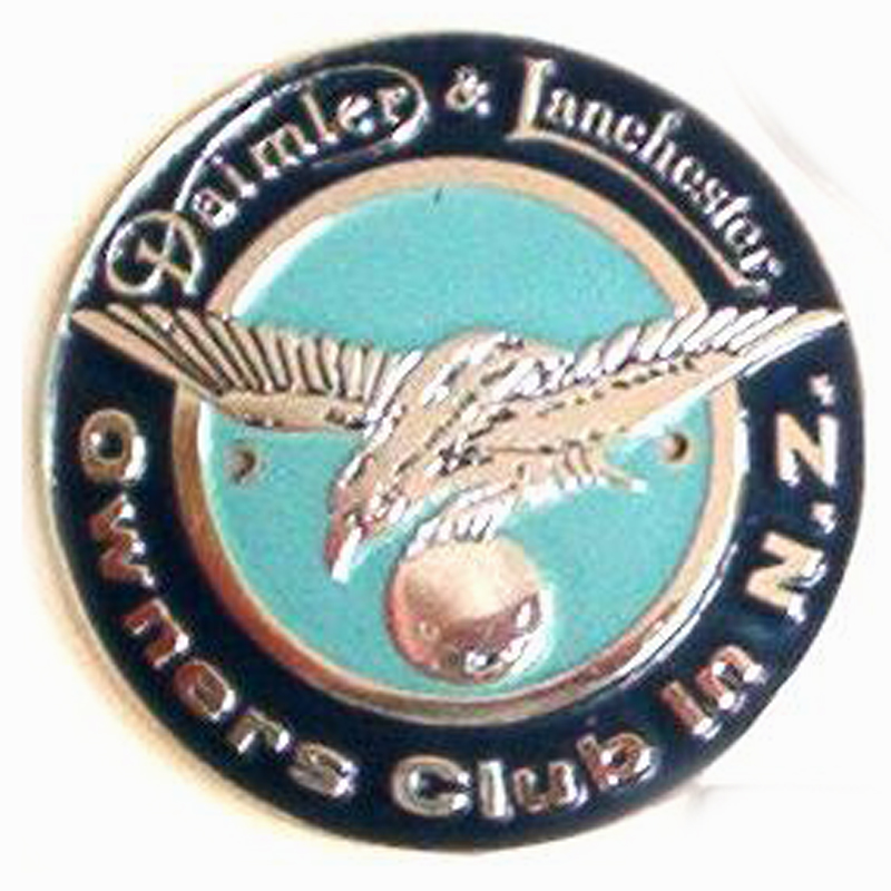 Daimler Lanchester New Zealand car badge