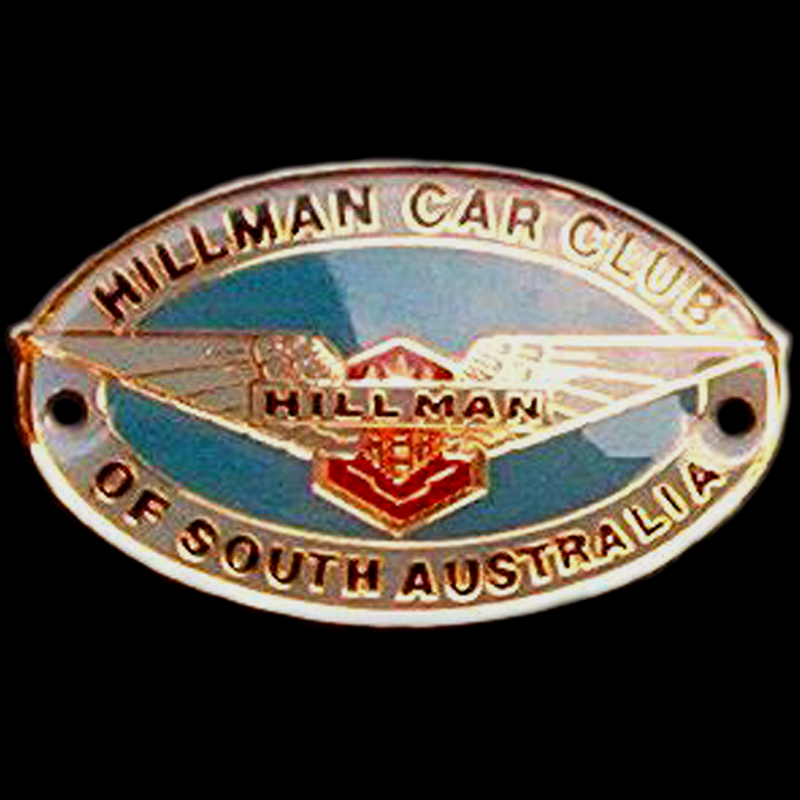 Hillman Car Club of South Australia car badge