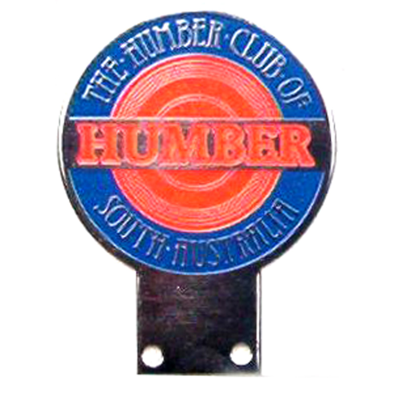Humber Club of South Australia car badge