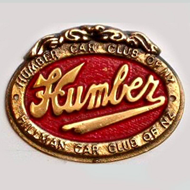 Humber Car Club of New Zealand car badge