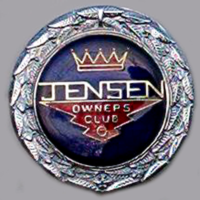 Jensen Owners Club car badge