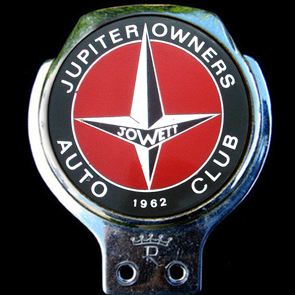 Jowett Jupiter Owners Club car badge