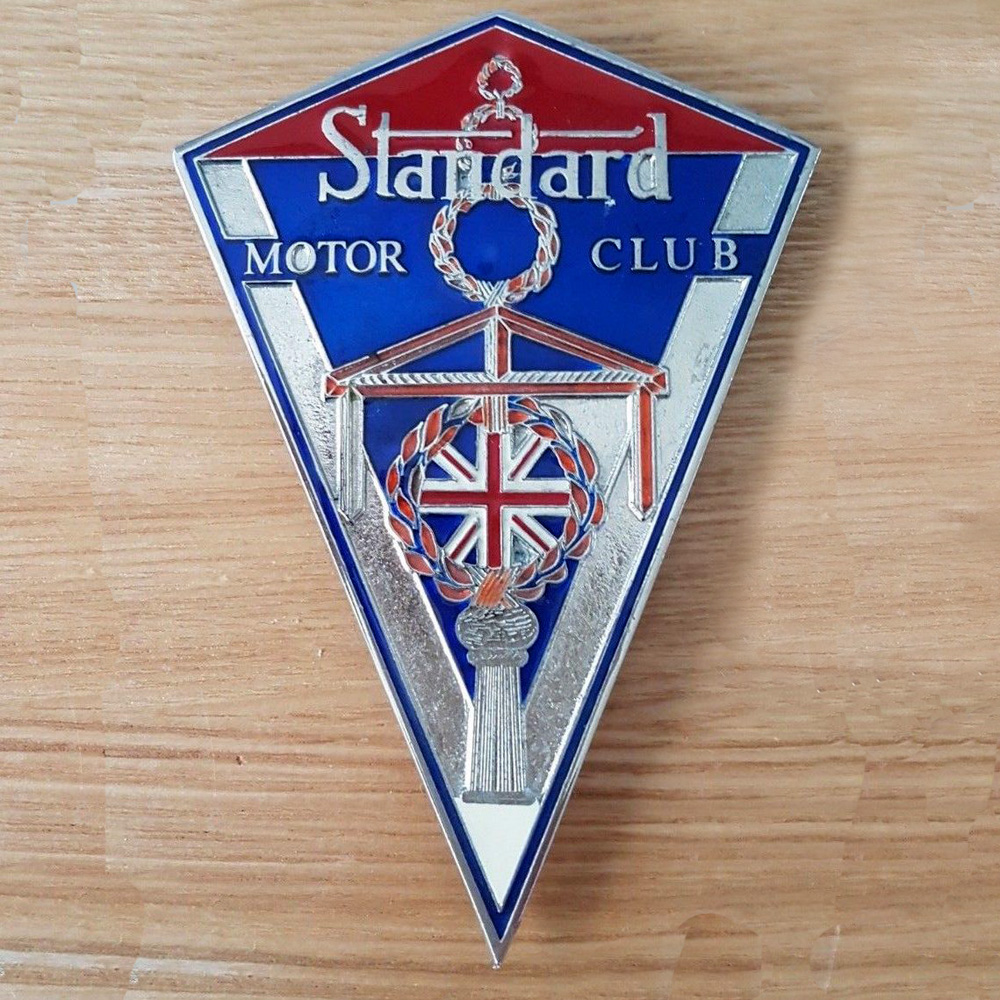 Standard Motor Club car badge
