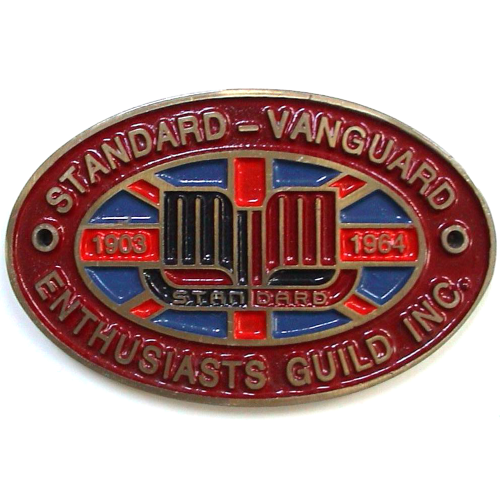 Standard Vanguard Enthusiasts Guild  car badge