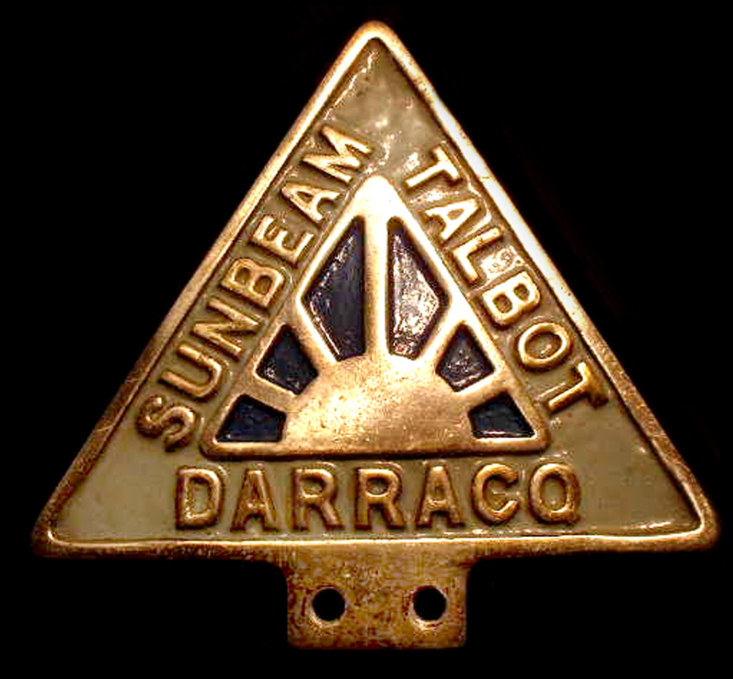 Sunbeam Talbot, Darracc car badge