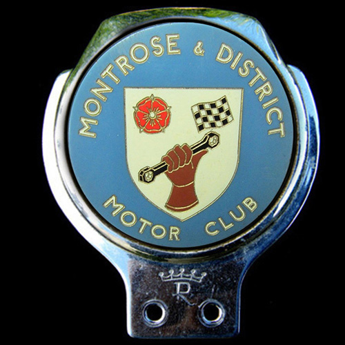 Montrose & District Motor Club badge