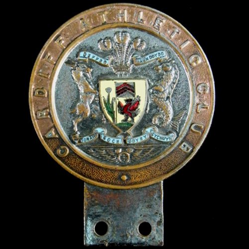 Cardiff Athletic Club Car Badge