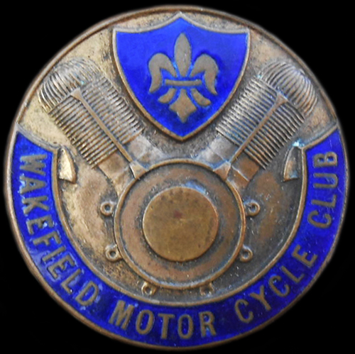 Wakefield Motor Cycle Club lapel badge