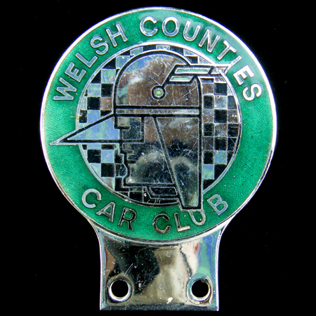 Welsh Counties Car Club Car Badge