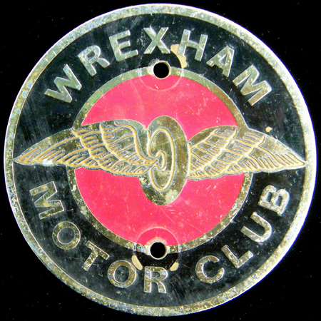 Wrexham Motor Club Car Badge