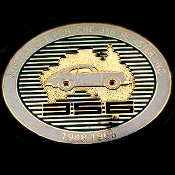Porsche Australian 356 Register car badge