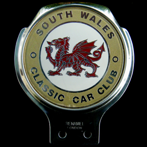 South Wales Classic Car Club Car Badge