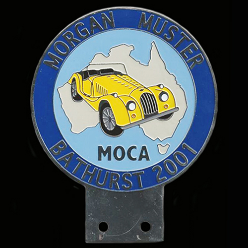 Morgan Muster Bathurst 2001 MOCA (Australia) Car Badge