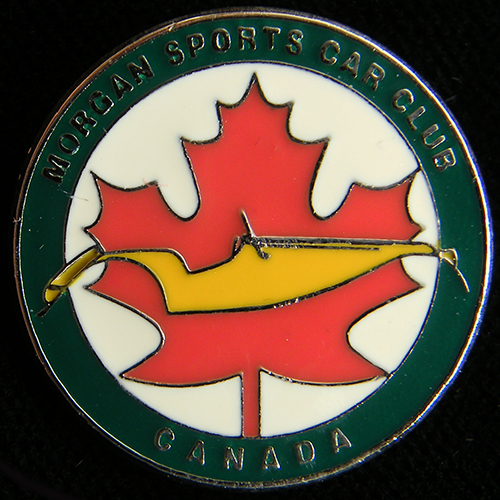 Morgan Club pin badge