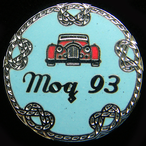 Morgan Club pin badge