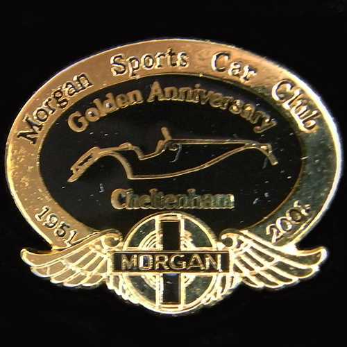 Morgan Club pin badge