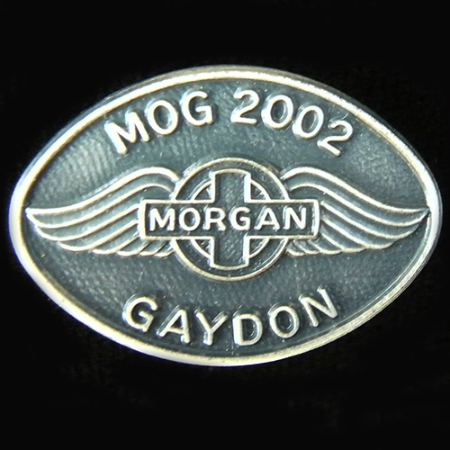 Morgan Club pin badge