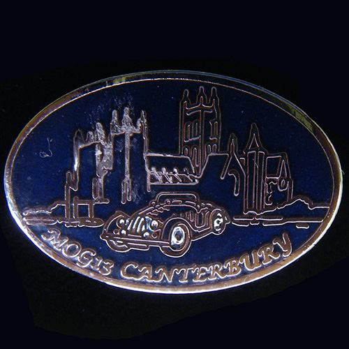Morgan Club pin badge