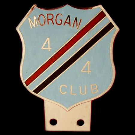 Morgan 4 4 Club Car Badge