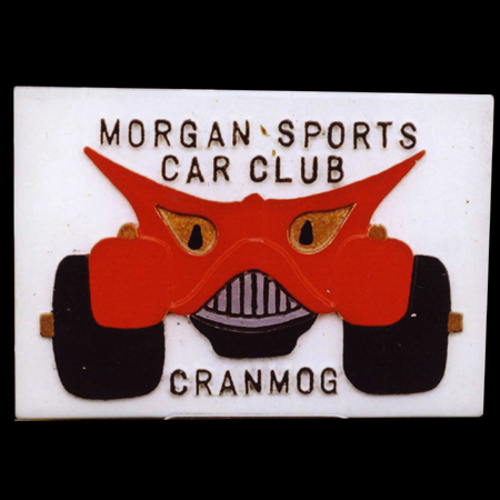 Morgan Sports Car Club Cranmog Car Badge