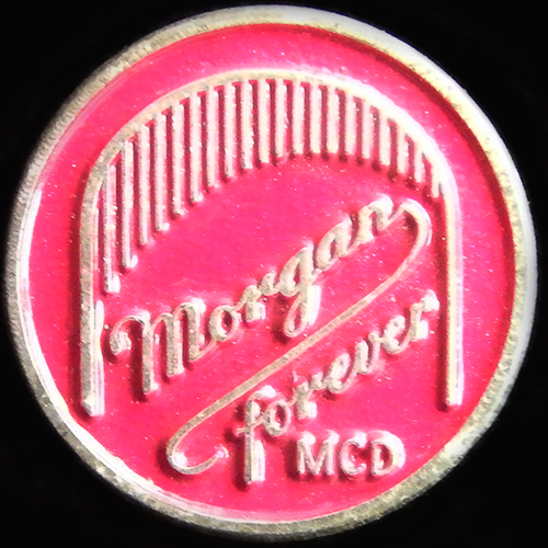 Morgan Club pin badge