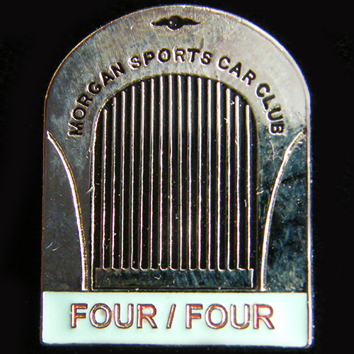 Morgan Club pin badge