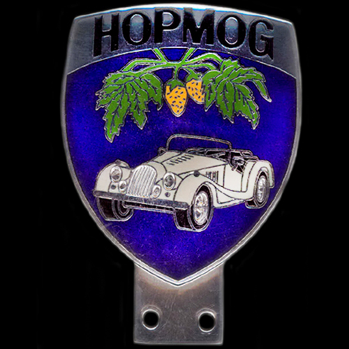 HopMog Morgan Car Badge