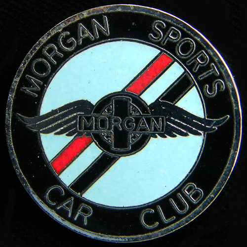 Morgan Club pin badge