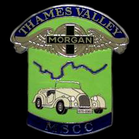 Thames Valley M.S.C.C. Morgan Car Badge