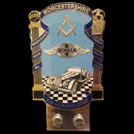 Morgan Worcestershire car badge